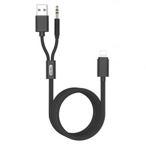 GAC-306 Go Des 2 in 1 Aux Audio Kablo