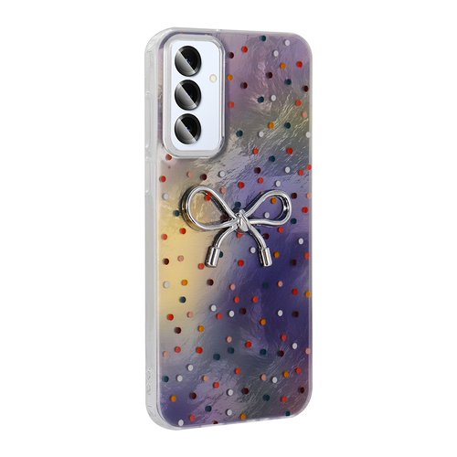 Galaxy S25 Kılıf Kamera Çıkıntılı Parlak Figürlü Shiny Happy Silikon Kapak