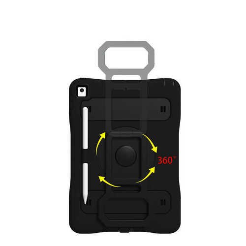 Apple iPad 10.2 (8.Nesil) Kılıf Kalem Bölmeli Defender Tablet Zırh Silikon