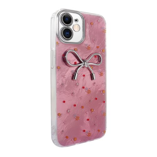 iPhone 11 Kılıf Kamera Çıkıntılı Parlak Figürlü Shiny Happy Silikon Kapak