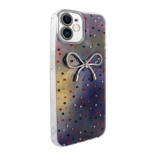 iPhone 11 Kılıf Kamera Çıkıntılı Parlak Figürlü Shiny Happy Silikon Kapak