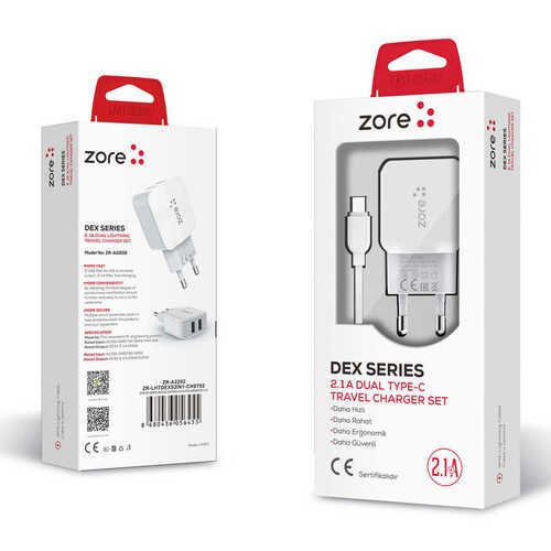 Type-C Dex Serisi 2 in 1 Şarj Seti