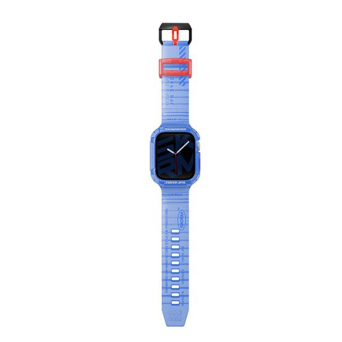 Apple Watch 44mm SkinArma Saido Sert PC Kasa Koruyuculu Silikon Kordon