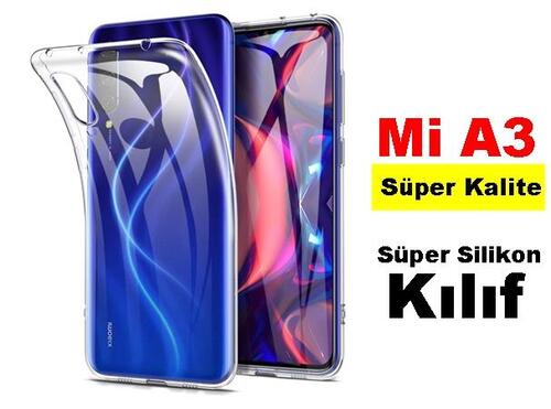 Xiaomi Mi A3 Süper Silikon Kaliteli Kılıf