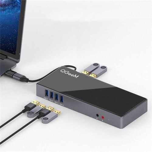 Qgeem QG-D6901 Type-C Usb Hub