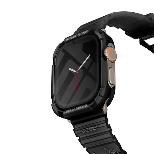 Apple Watch Ultra 49mm SkinArma Kurono Buzlu Tasarım Sert PC Kasa Koruyucu