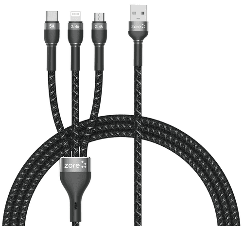 Shira Serisi 3 in 1 USB Kablo 150cm