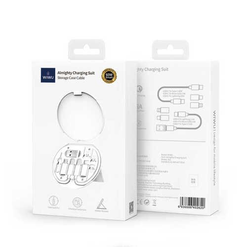 S02 ​Wiwu Almighty Suit Kutulu Kablo Seti