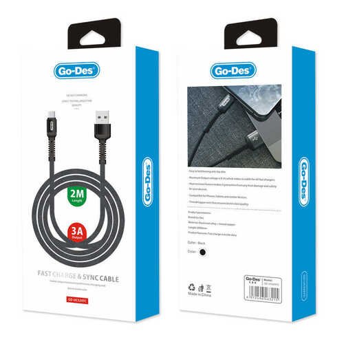 GD-UC529 Go Des Type-C Usb Kablo
