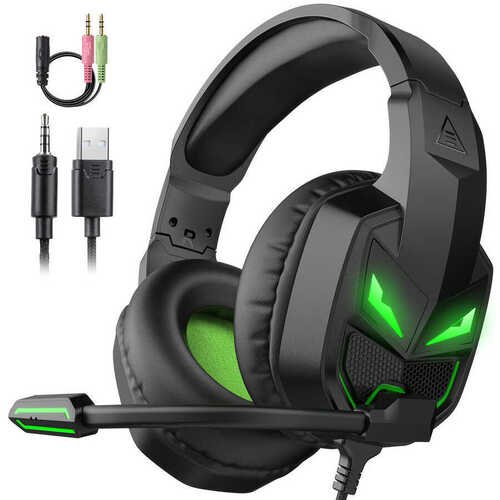 Eksa E7000 Gaming Kulaklık Oyuncu Kulaklığı - Werewolf Tasarım - 3.5 mm & Mikrofon