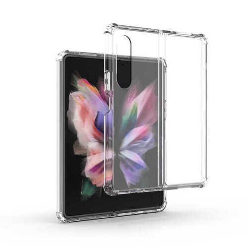 Galaxy Z Fold 3 Kılıf Köşeleri Airbagli Anti Shock Silikon