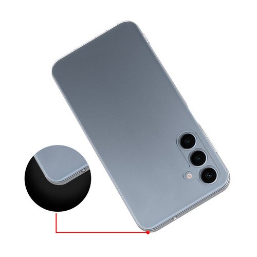 Galaxy A16 Kılıf İnce ve Esnek Şeffaf Süper Silikon