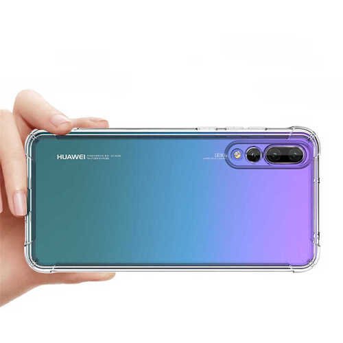 Huawei Y9 Prime 2019 Kılıf Zore Anti Shock Şeffaf Kılıf