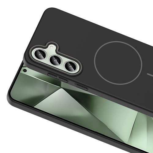 Galaxy S24 FE Kılıf Magsafe Şarj Özellikli Kamera Çıkıntılı Hard Sensitive Sert Kapak