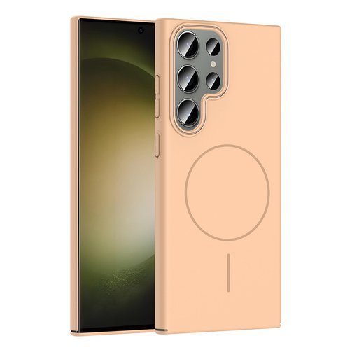 Galaxy S24 Ultra Kılıf Magsafe Şarj Özellikli Kamera Çıkıntılı Hard Sensitive Sert Kapak
