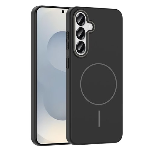 Galaxy S25 Kılıf Magsafe Şarj Özellikli Kamera Çıkıntılı Hard Sensitive Sert Kapak