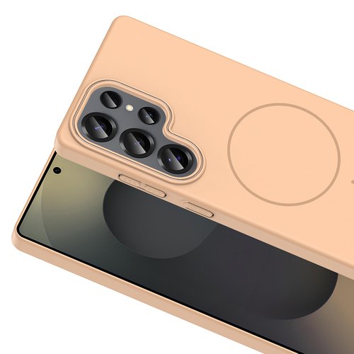 Galaxy S25 Ultra Kılıf Magsafe Şarj Özellikli Kamera Çıkıntılı Hard Sensitive Sert Kapak