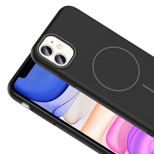 iPhone 11 Kılıf Magsafe Şarj Özellikli Kamera Çıkıntılı Hard Sensitive Sert Kapak