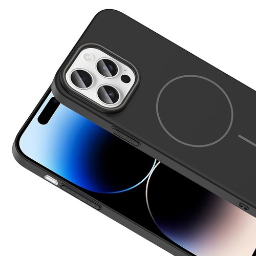 iPhone 14 Pro Max Kılıf Magsafe Şarj Özellikli Kamera Çıkıntılı Hard Sensitive Sert Kapak