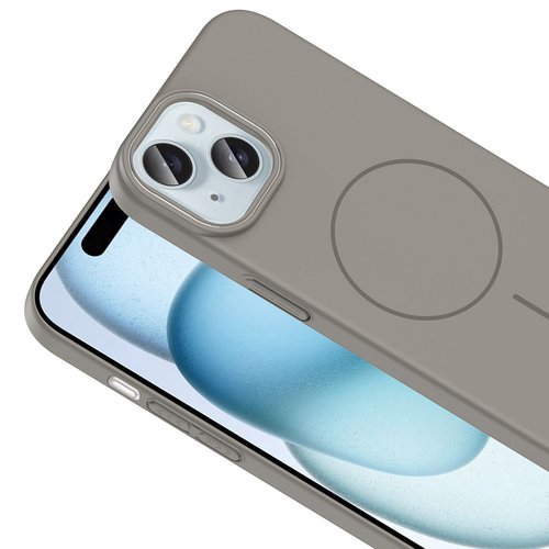 iPhone 15 Kılıf Magsafe Şarj Özellikli Kamera Çıkıntılı Hard Sensitive Sert Kapak