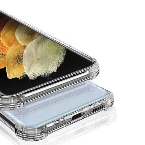 Galaxy S22 Ultra Kılıf Köşeleri Airbagli Kamera Korumalı Silikon