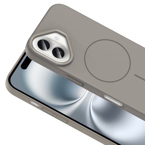 iPhone 16 Kılıf Magsafe Şarj Özellikli Kamera Çıkıntılı Hard Sensitive Sert Kapak