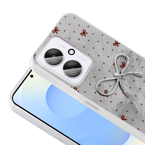 Poco C65 Kılıf Kamera Çıkıntılı Parlak Figürlü Shiny Happy Silikon Kapak