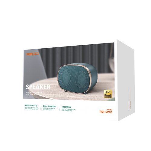 Recci RSK-W10 TF/AUX Hi-Fi Wireless Bluetooth 5.0 Speaker Hoparlör 3W 1200mAh