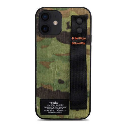 iPhone 12 Kılıf Kajsa Cordura Serisi Military Kapak