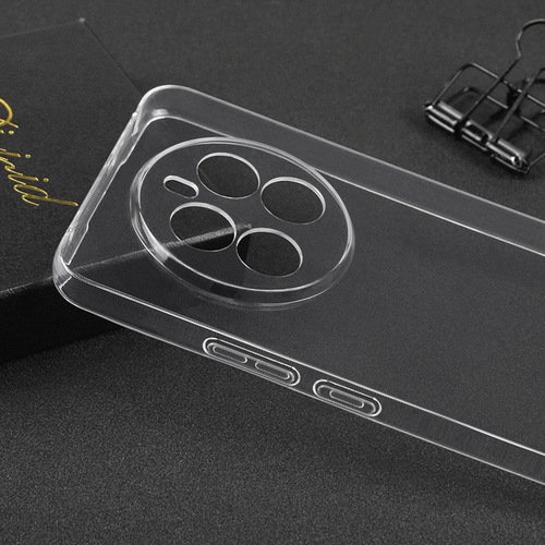 Realme 12 Plus Kılıf İnce ve Esnek Şeffaf Süper Silikon