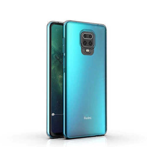 Redmi Note 9S Kamera Korumalı İnce Esnek Sararmaz Şeffaf Kılıf