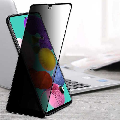 Xiaomi Redmi Note 9S 5D Privacy Temperli Hayalet Ekran Koruyucu