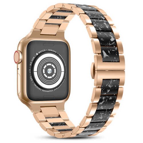 Apple Watch 40mm Wiwu Resin Steel Belt Metal Kordon