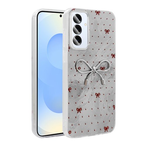 Galaxy S25 Plus Kılıf Kamera Çıkıntılı Parlak Figürlü Shiny Happy Silikon Kapak