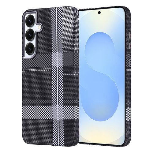 Galaxy S25 Plus Kılıf Magsafe Şarj Özellikli Karbon Fiber Görünümlü Ultra İnce Premium Next Kapak