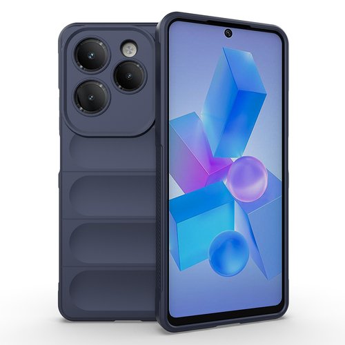 İnfinix Hot 40 Pro Kılıf Esnek TPU Oyuklu Arka Yüzey Tasarımlı Etnik Silikon Kapak