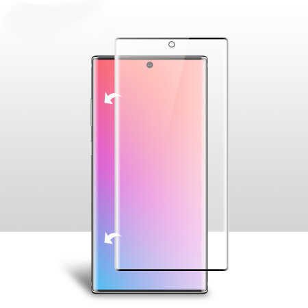 Galaxy Note 10 Eğimli Süper Pet Ekran Koruyucu Jelatin