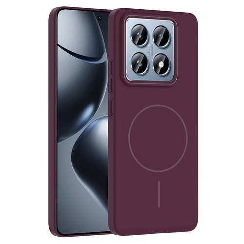 Xiaomi 14T Pro Kılıf Magsafe Şarj Özellikli Kamera Çıkıntılı Hard Sensitive Sert Kapak