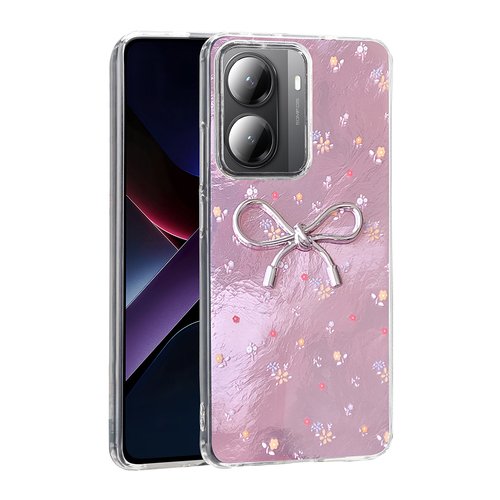 Poco X7 Pro Kılıf Kamera Çıkıntılı Parlak Figürlü Shiny Happy Silikon Kapak