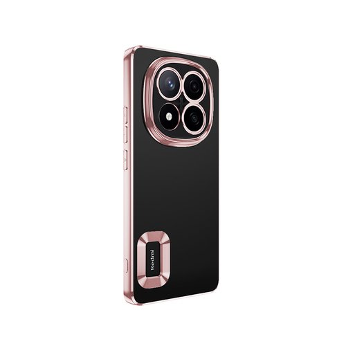 Redmi Note 14 Pro 4G Kılıf Köşeleri Renkli Şeffaf Kamera Korumalı Silikon Luxury Kapak