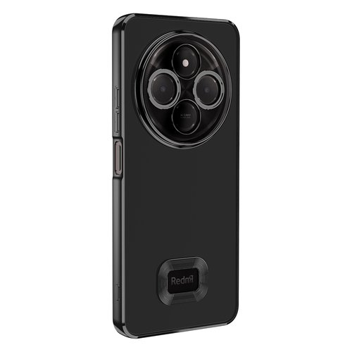 Xiaomi Redmi 14C 4G Kılıf Köşeleri Renkli Şeffaf Kamera Korumalı Silikon Luxury Kapak