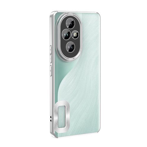 Honor 200 Kılıf Köşeleri Renkli Şeffaf Kamera Korumalı Silikon Luxury Kapak