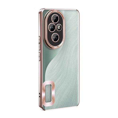 Honor 200 Pro Kılıf Köşeleri Renkli Şeffaf Kamera Korumalı Silikon Luxury Kapak