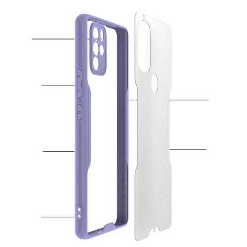 General Mobile GM 21 Pro Kılıf Kamera Korumalı Arkası Şeffaf Silikon