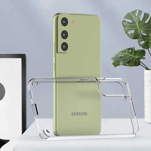 Galaxy S22 Plus Kılıf Şeffaf Lüx Ultra Koruma Silikon