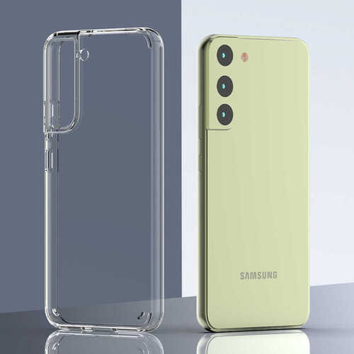Galaxy S22 Plus Kılıf Şeffaf Lüx Ultra Koruma Silikon
