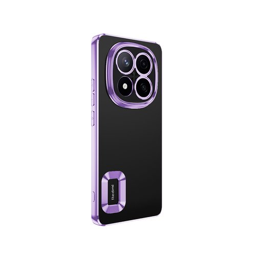 Poco X7 Kılıf Köşeleri Renkli Şeffaf Kamera Korumalı Silikon Luxury Kapak
