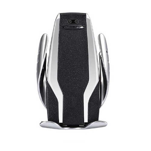 Wireless Şarj Özellikli Araç Telefon Tutucu Siyah