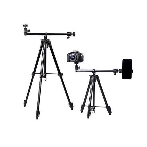 Jmary KP2207 Profesyonel Tripod 4 Farklı Yükseklik Ayarı 133 cm 360 Derece Dönebilen Başlık