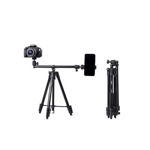 Jmary KP2207 Profesyonel Tripod 4 Farklı Yükseklik Ayarı 133 cm 360 Derece Dönebilen Başlık